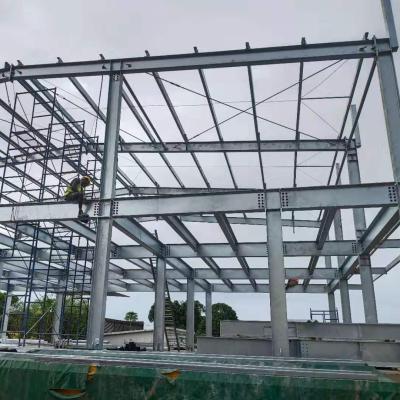 China Pre House Building Engineering Design Steel Fabricated Steel Structure Corrugated Building for sale