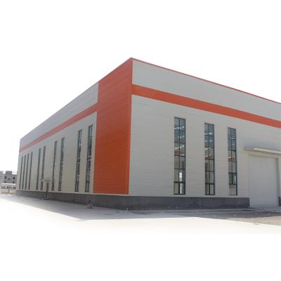 China Steel Fabricated House Metal Warehouse And Workshop Steel Structure Structural Building for sale