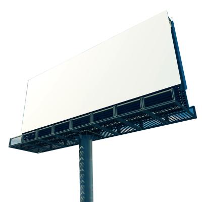 China Lightweight Welded Steel Structure Design Prefabricated Outdoor Steel Billboard Structure for sale