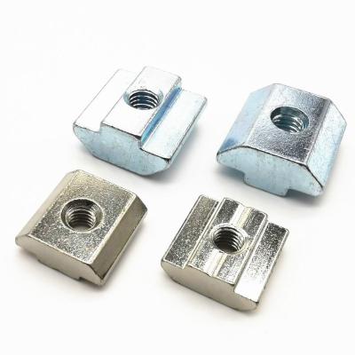 China M3m4m5m6m8 Industry T-Nut European Standard Profile Slider Nut Boat Special Aluminum Hammer Head 20/30/40/45 for sale