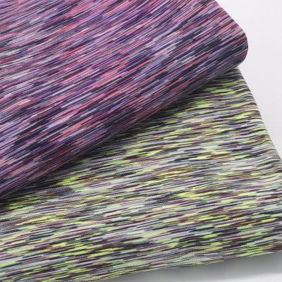 China Super Soft QUICK DRY Custom Organic Dyed Cotton Yarn Stripe Tank Top Knitted Fabric Tank Top for sale