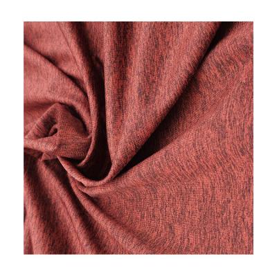 China Factory Supply Breathable 1x1 Rib Knit Polyester Spandex Fabric For Dress for sale