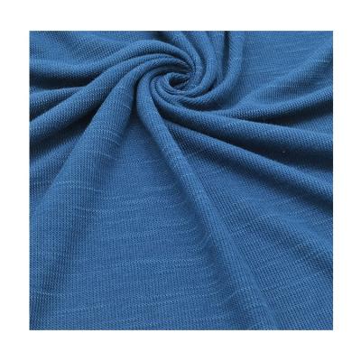 China Wholesale QUICK DRY Polyester Knitting Rib Knit Fabric Stretch Soccer Tank Top Fabric for sale