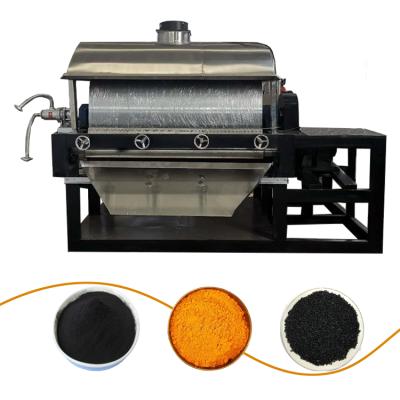 China Medicine Curing Rotary Grape Dryer Dehydrator Yeast Drum Dryer With Felt Belt Drum Dryer for sale