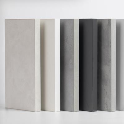 China Impact Resistant Matte Stone Color Pet Film Particle Face Sheet Board Laminated Chipboard For Sideboard for sale