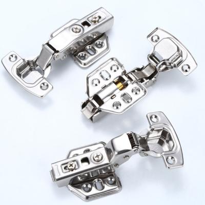 China Modern Soft End Cold Rolled Steel Kitchen Hardware 3D Hinge for sale