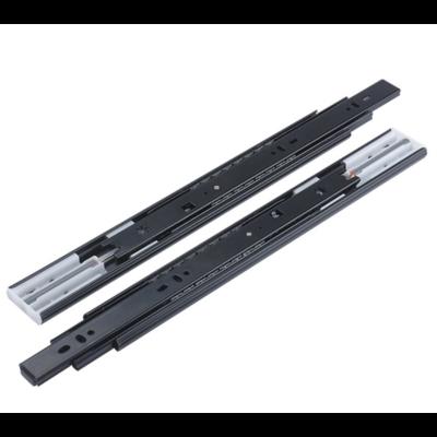 China Easily Assemble 3 Fold Type Drawer Slide With Stainless Steel Ball Bearing Drawer Slide 45mm Clip Type Rail for sale