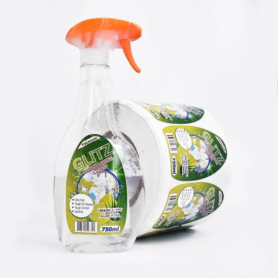 China Waterproof Custom High Quality Bottle Label Sticker Printing For Products for sale