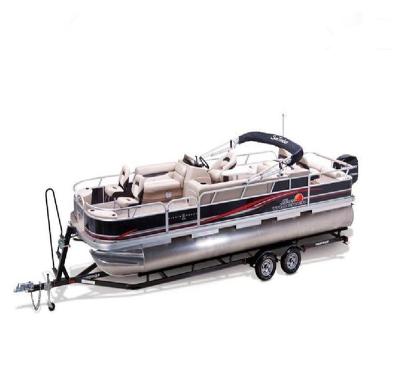 China 8m Catamaran Pontoon Leisure Pontoon Aluminum Pontoon Fishing Inshore for sale