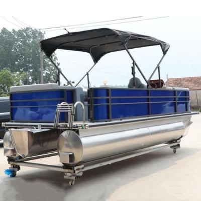 China Offshore Aluminum Pontoon Boat With Good Price for sale