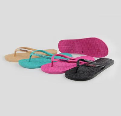 China Flip Flops 2019 FOB Low Price Factory Hot Sales Only Fashion Chinese Summer US$0.79 Fail PVC Flip Flops Colorful Women Slippers for sale