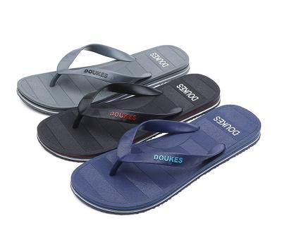 China Anti-odor new design PVC cheap flip flops for men's promotion fashion men's beach slipper for sale