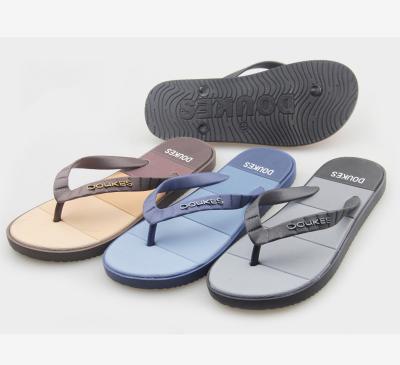 China Factory Wholesale Anti-odor PVC Outdoor Women's Men's Flip Flop Sandals Slippers for sale