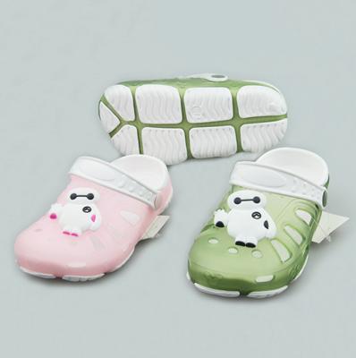 China Anti-Smell 2019 Cheap EVA Clogs Garden Shoes Sandals Baby Infant Popular Jelly Shoes Girls Boys Transparent Spring Factory New Cartoon for sale