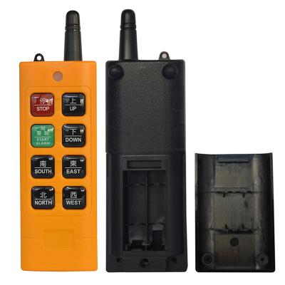 China Industrial Remote Control Tower Crane 8-Button Crane Wireless Electric Hoist Remote Plastic Shell Accessories Waterproof Crane etc. for sale