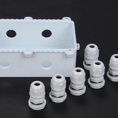 China Wholesale IP68 Waterproof Outdoor Waterproof OEM ABS Plastic Rain Enclosure End Box For PV Drop Cables Electrical Box for sale