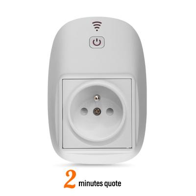 China USA Supply Aolaisite Mini WIFI Converter Socket Housing Standard/IN Standard/IT Residential Standard/Multi-Purpose Wireless Smart Plug Case for sale