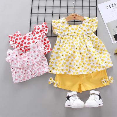 China Fashionable\Comfortable\Durable Baby Boy Clothes Customizable Summer Children's Fashion Girl Dress Suits Multiple Colors Suitable For Girls Aged 0-4 for sale