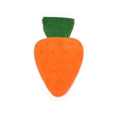 China Amazon Hot Selling Slow Stocked Cat Driver Non Slip Dog Lick Nose Carpet Carrot for sale