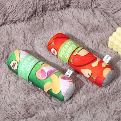 China High Quality Wholesale Healthy Plush Toy Hot Pet Squeeze Stocked Squeaky Dog Toy for sale