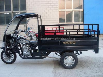 China 150cc Cargo CE Certification Cabin Motor Tricycle Three Wheel Cargo Tricycle With Front Tent for sale