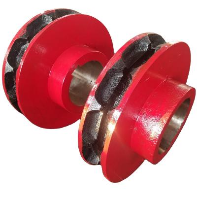 China Mine/Cement Factory Industrial Transmission Steel Plate Chain Drive Wheel Crane Sprocket Stainless Row Drive Gear Double Sprocket for sale