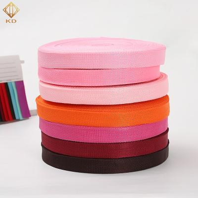 China Cheap polyurethane coated webbing elastic 25mm polyester waterproof plastic TPU coated nylon webbing for sale