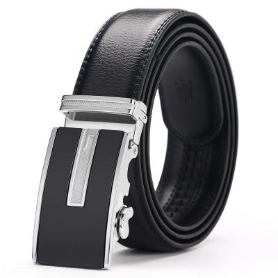 China New Business Gift Two-layer Cowhide Men's Delicate Texture Leather Belt For Business Style Belt for sale