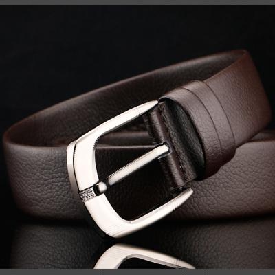 China Wholesale Leisure All-match Men PU Fiber Needle Super Buckle Belt for sale