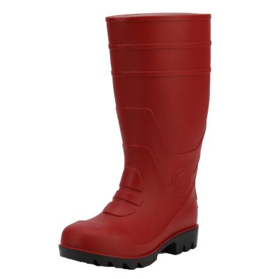 China Cheap Anti-odor red color rain boots outdoor wear-resistant industrial anti-electric dry multicolor shipping quickly for sale