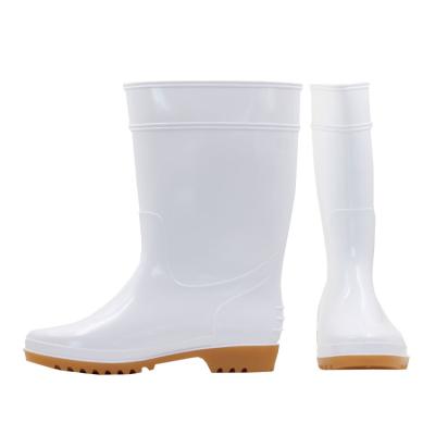 China Anti-Smell Waterproof Anti-Slip Oil Resistant PVC Rain Boots With Mens Womens for sale