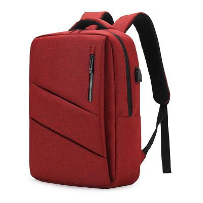 China With USB Hot Large Capacity Laptop Backpacks Bag Casual Sports Travel Business School Gray Black Red Blue Hiking Backpack for sale