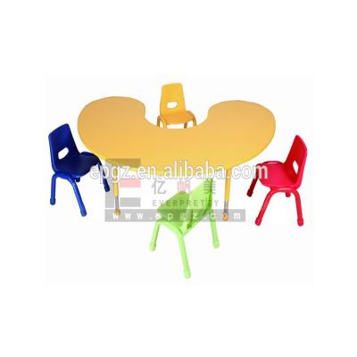 China High Quality Modern Hot Sale School Nursery Kids Table And Chair Or Kindergarten U Skype Furniture for sale