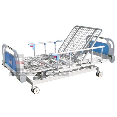 China China Cheap Price 3 Function Manual Hospital Bed Medical Supplies Hospital Bed Manufacturer for sale