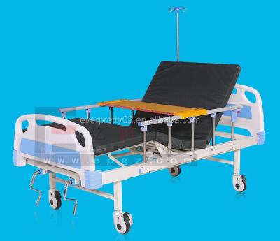 China Simple Multifunctional ABS Hospital Metal Hospital Furniture New Style Mobile Nursing Bed for sale