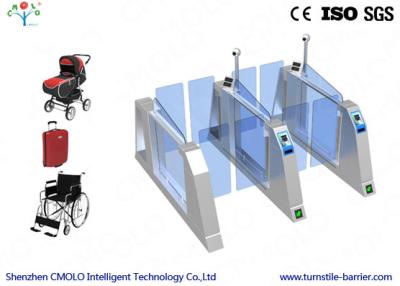 China Sturdy Access Control Security Turnstiles For Customs , High Passenger Flow Rates for sale