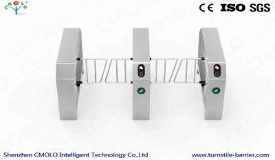 China Security Outdoor Turnstiles , Access waist high turnstile subway IP65 for sale