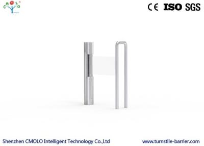 China Bi - Directional Passage Waist  Turnstile Barrier Gate With 0.3-0.6s Speed , CE Approved for sale