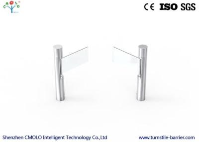 China Column Type Security Passage Waist Height Turnstiles With DC Brushless Motor for sale