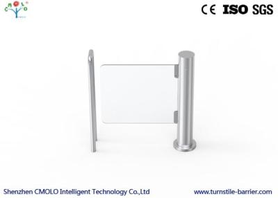 China 304 Stainless Steel Half Height Turnstiles Access Control for Supermarket Entrance for sale