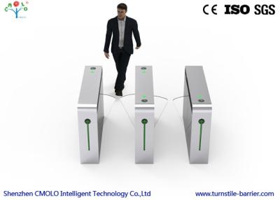 China Facial Recognition Turnstile Gate Systems For Exhibition Centers , DC 24V Motor for sale