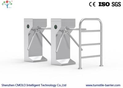 China High Power Tripod Barrier Gate / Controlled Access Turnstiles With 304 Stainless Steel for sale