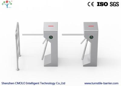 China Facial Recognition Three Arms Electric Barrier Gate For Entrance Security , Semi Auto for sale