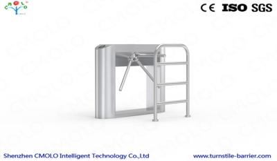 China RFID Card Bridge - type Tripod Turnstile Gate Compatible with Access controller for sale