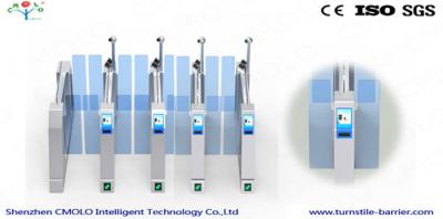 China Swing Secured Speed Gates Turnstile with IC & ID Readers and Passport for sale