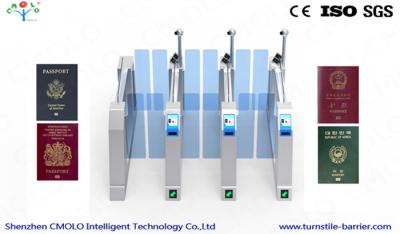 China Automatic Lobby Security Turnstiles Access Control Systems Self - Recovery for sale