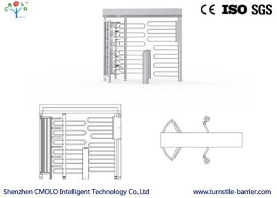 China Football Entrance/Exit Fully High Turnstile, Automatic Rotating Gate for sale