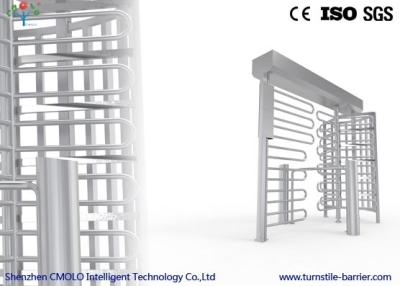 China Secured Entry Control Full Height Turnstile With RFID Card Reader for sale