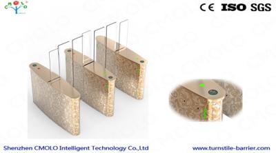 China Automatic Self Check Anti Clamping Turnstile Security Systems Stainless Steel Turnstile for sale