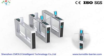 China 304 Stainless Steel Face Recognition Turnstile Barrier For Train Station for sale